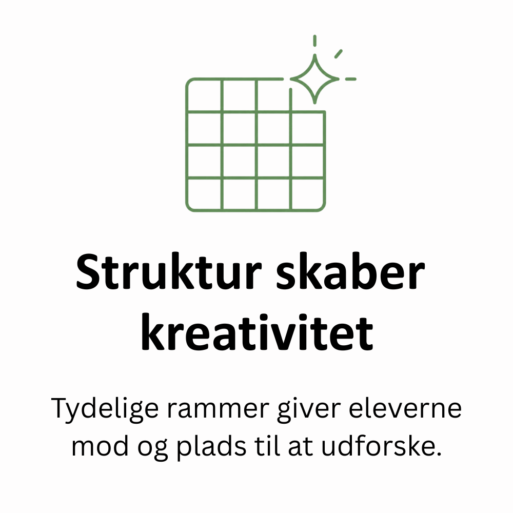 PBL: Struktur skaber kreativitet